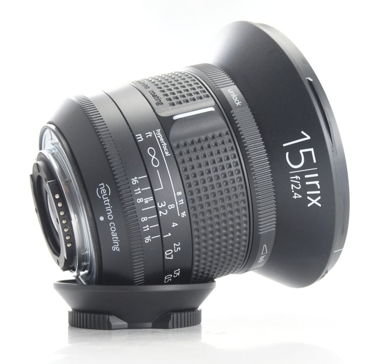 IRIX 15 mm f/2,4 Firefly pro Nikon F TOP