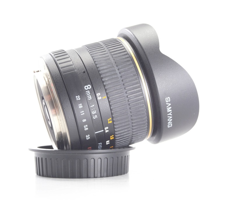 SAMYANG 8 mm f/3,5 MC Fish-eye CS pro Canon