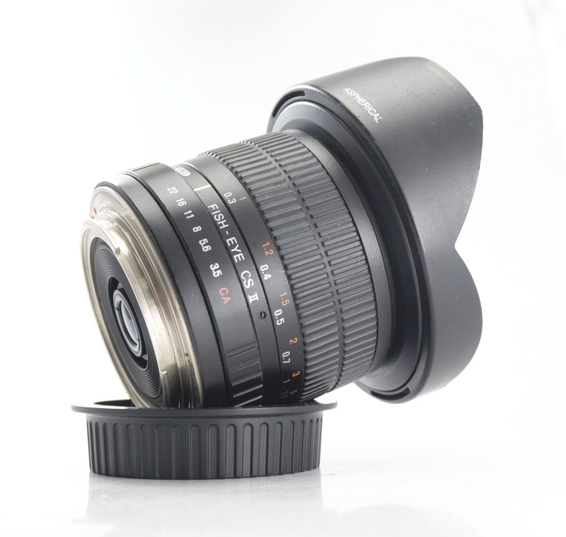 Samyang 8mm f/3.5 UMC Fisheye CS II pro Canon