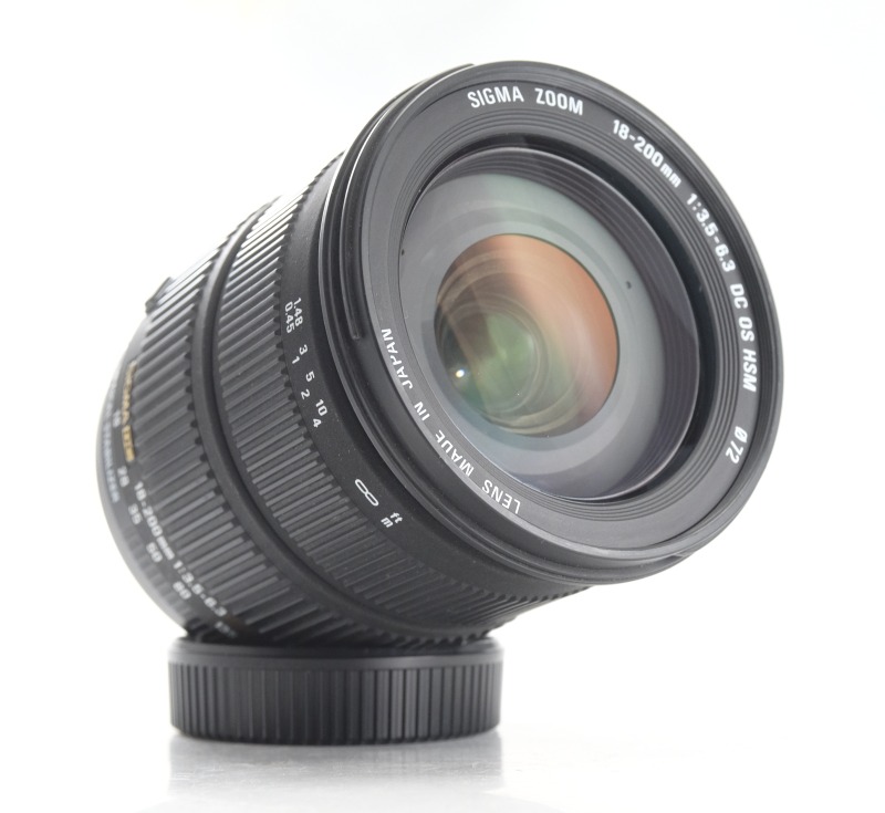 Sigma 18-200 mm f/3,5-6,3 DC Macro OS HSM pro Nikon
