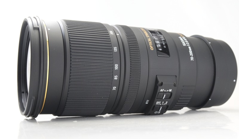 SIGMA 70-200 mm f/2,8 APO EX DG OS HSM pro Canon TOP
