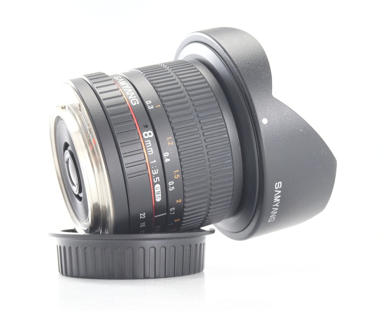 SAMYANG 8 mm f/3,5 MC Fish-eye CS pro Canon  TOP